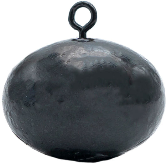 1st Gen Fishing Football Head Free Rig/Drop Shot Weights - 6 Pack