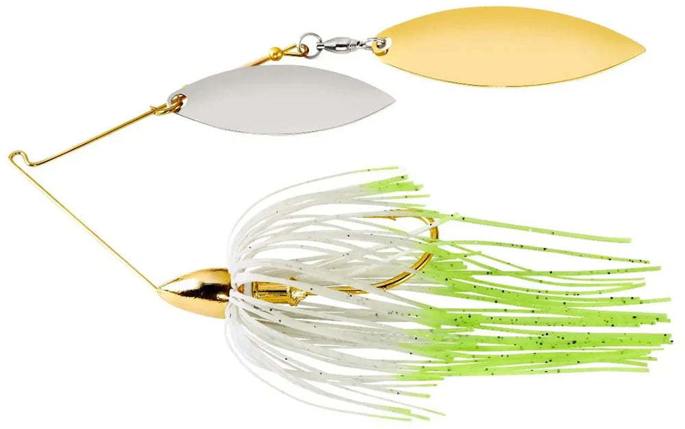 War Eagle Double Willow Gold Frame Spinnerbait - 3/8 oz