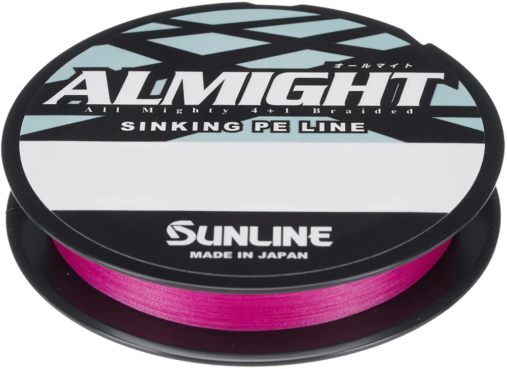 Sunline Almight HSG Pink Braided Line Standard Spools - 165 Yards