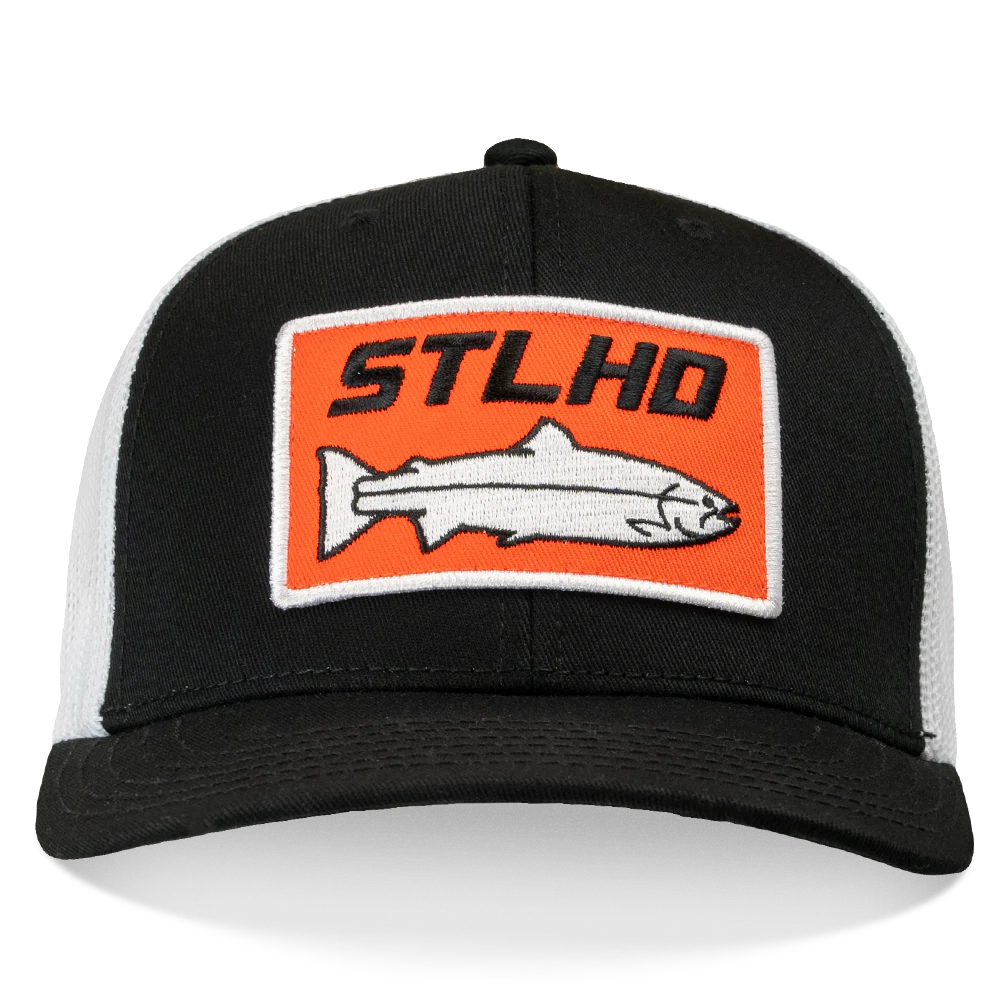STLHD Standard White & Black Trucker Hat