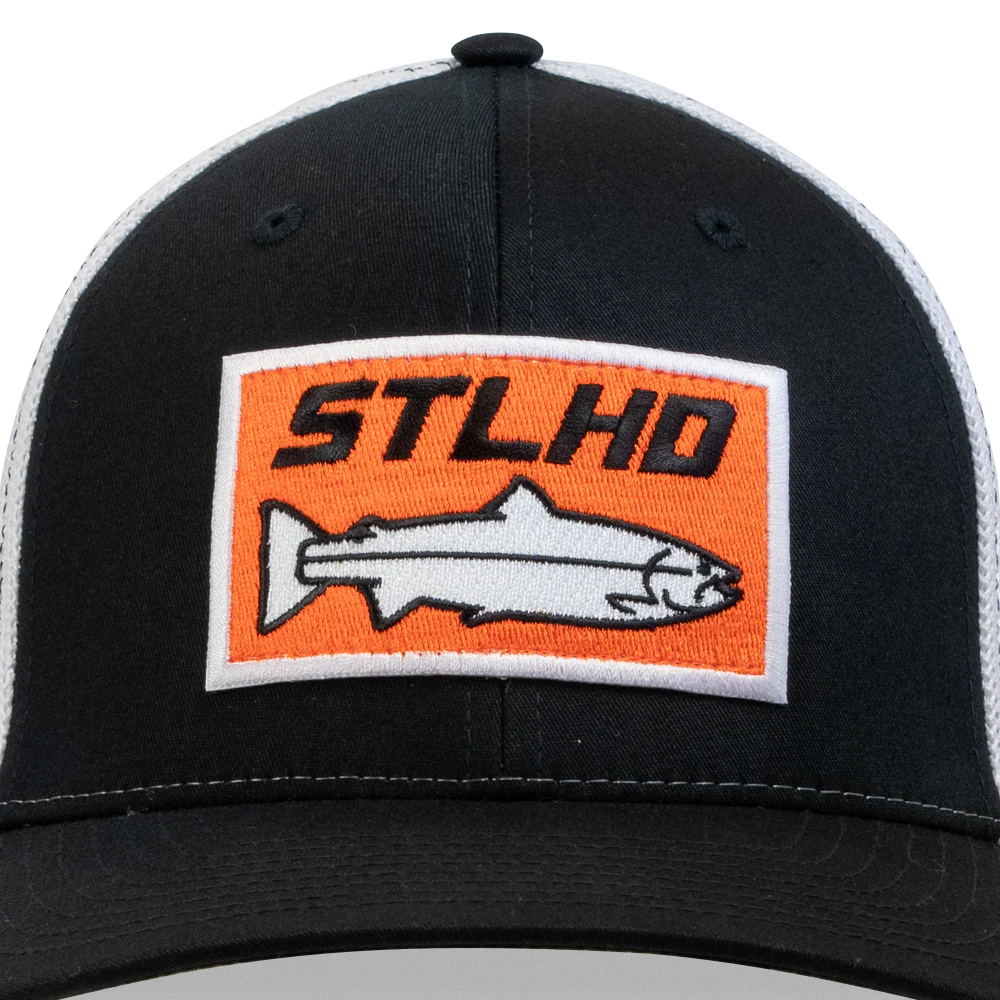 STLHD Standard Black/White Flex fit Hat