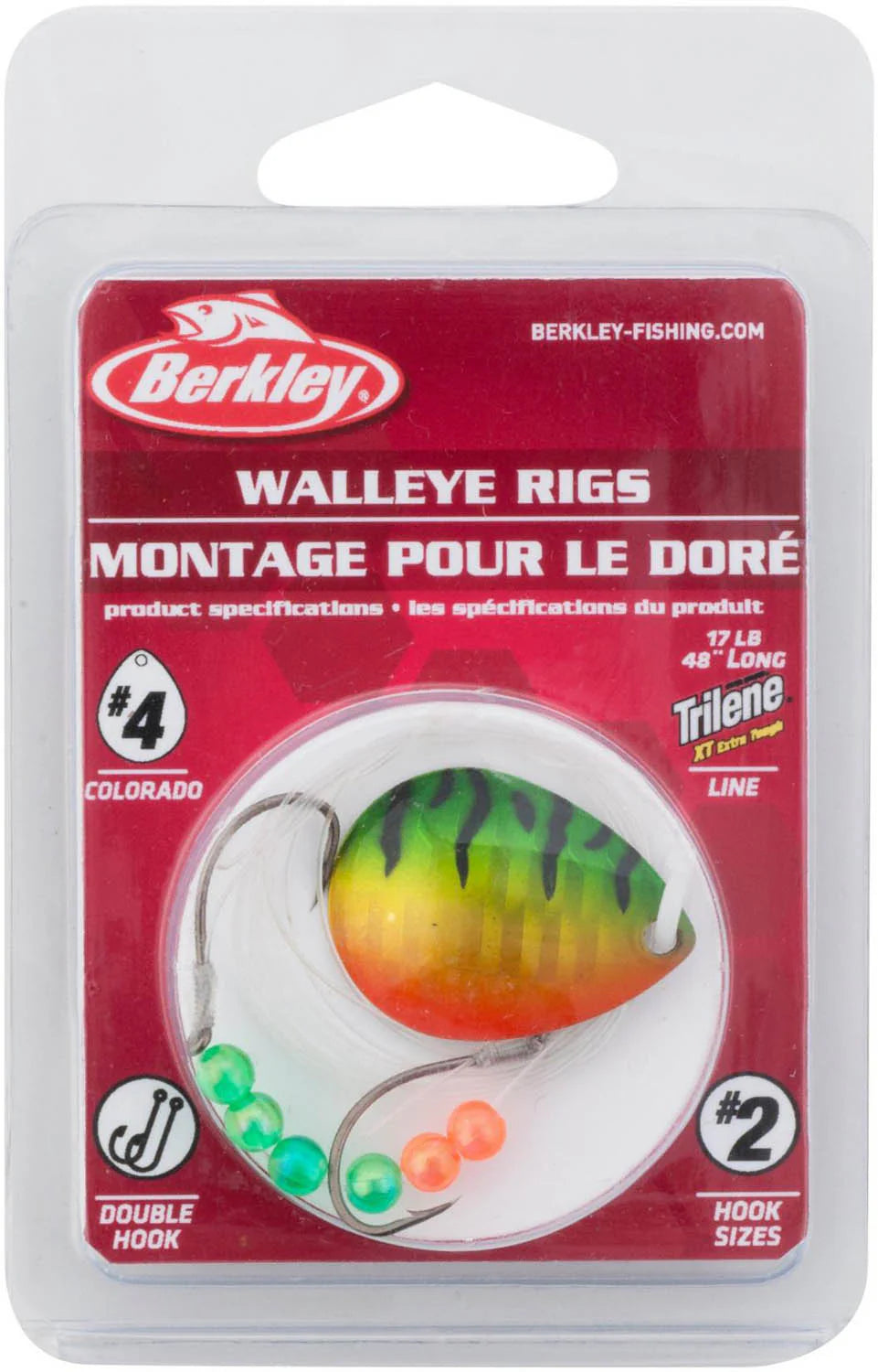 Berkley Walleye Rig Colorado Blade