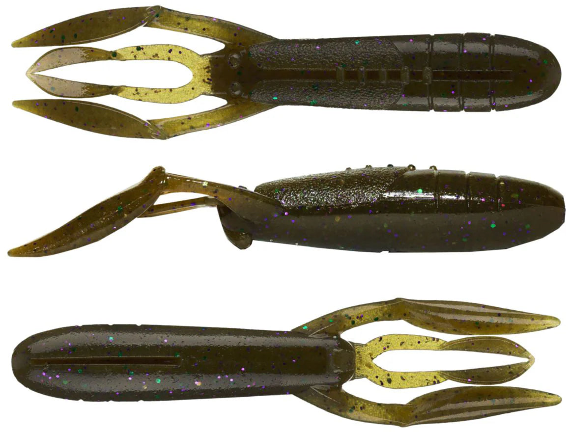 Keitech Glide Camaron 3.5 Inch Soft Plastic Craw - 6 Pack