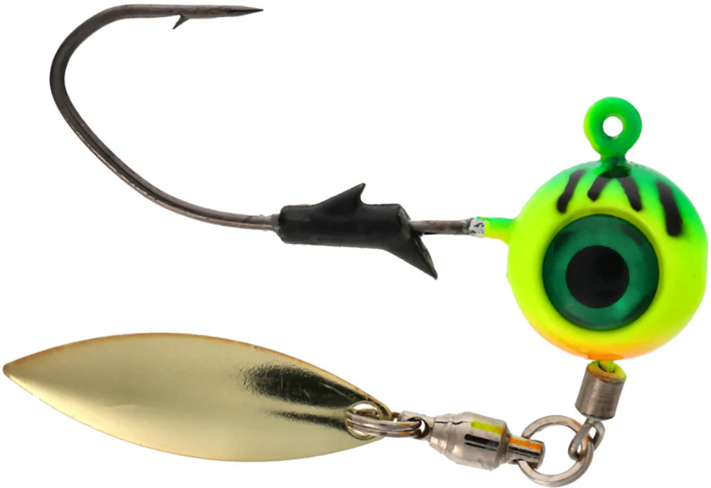 Eagle Claw Lazer Pro-V Eagle Eye Underspin Ball Jighead - 2 Pack