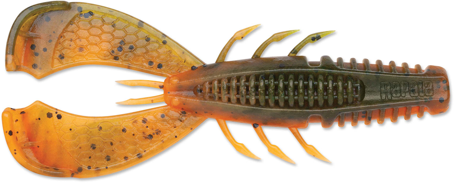 Rapala Crush City Cleanup Craw 3.5 Inch - 7 Pack
