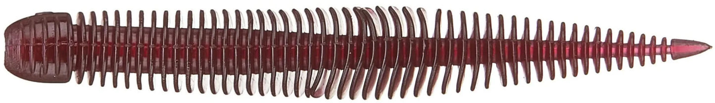 Geecrack Bellows Stick Floating Elastomer Worm - 8 Inch