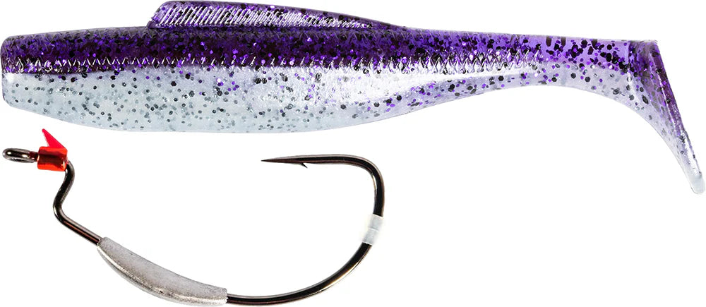 Z-Man 4 Inch DieZel MinnowZ & ZWG Weighted Swimbait Hook Combo
