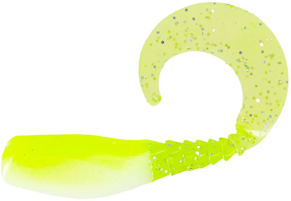 Big Bite Baits Curly Tail Crappie Minnr Soft Plastic - 10 Pack