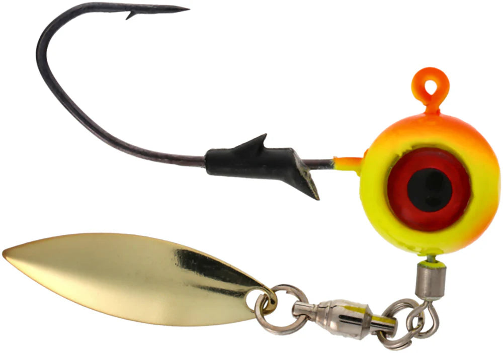 Eagle Claw Lazer Pro-V Eagle Eye Underspin Ball Jighead - 2 Pack