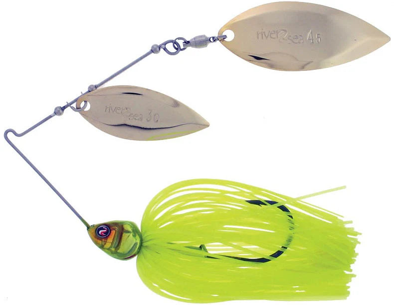River2Sea Ish Monroe Bling Double Willow Spinnerbait 3/8 oz.