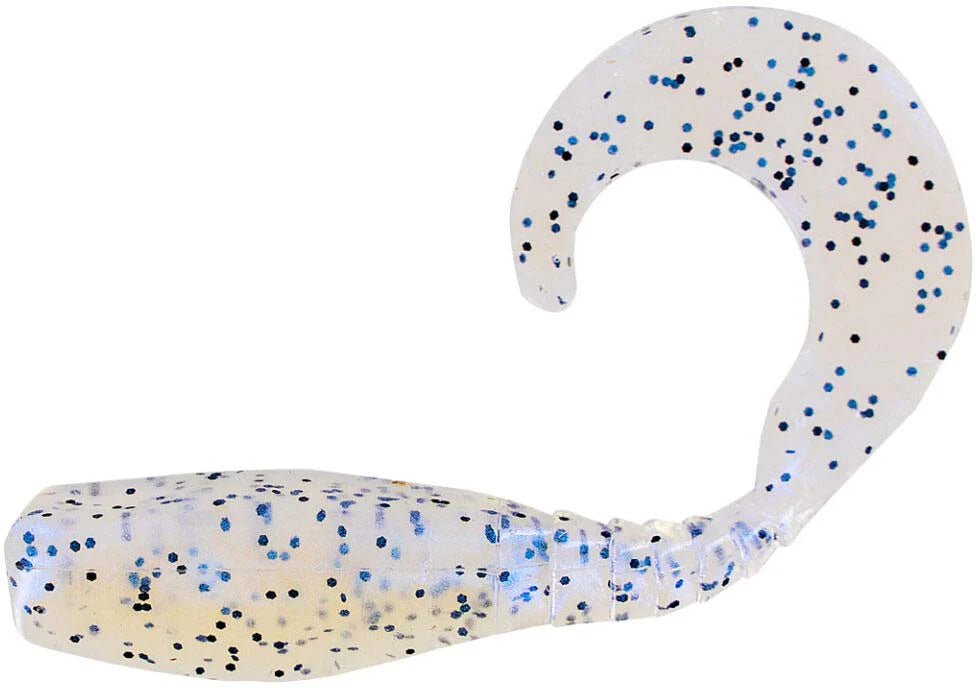 Big Bite Baits Curly Tail Crappie Minnr Soft Plastic - 10 Pack
