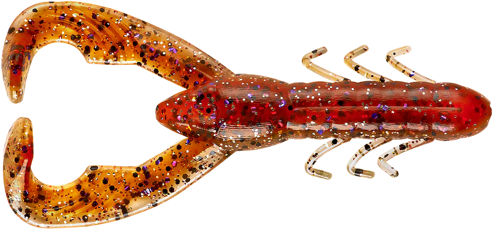 YUM Christie Craw 3 1/2 inch Soft Plastic Craw 8 pack