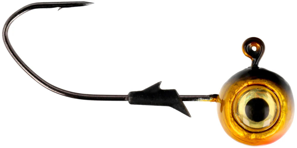 Eagle Claw Lazer Pro-V Eagle Eye Ball Jighead - 3 Pack