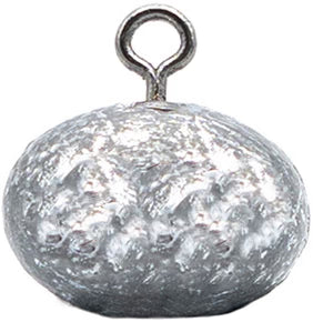 1st Gen Fishing Football Head Free Rig/Drop Shot Weights - 6 Pack