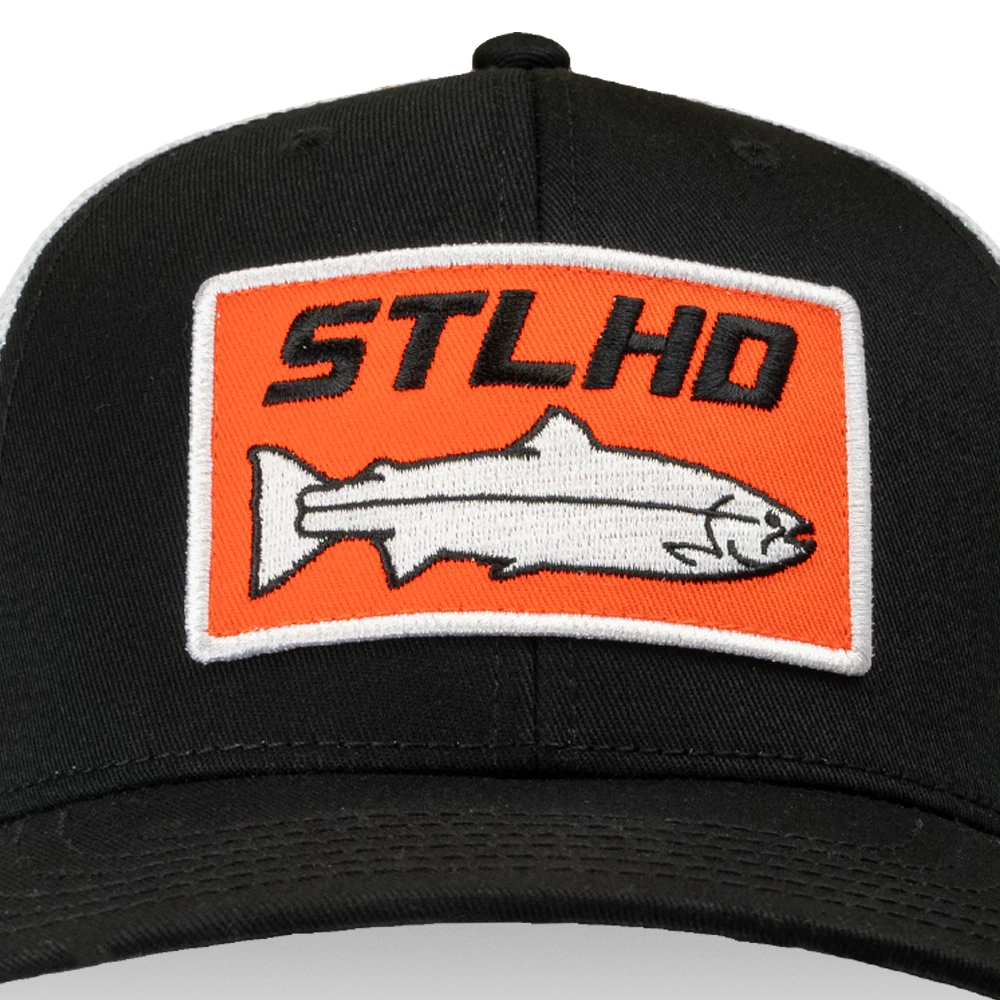 STLHD Standard White & Black Trucker Hat
