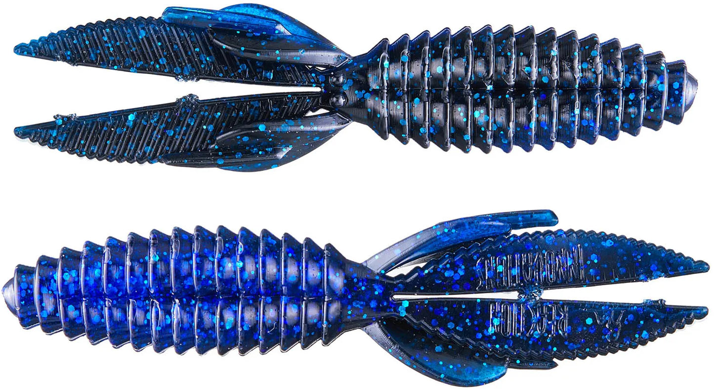 Reaction Innovations Sweet Beaver Soft Plastic Creature Bait 8 pack