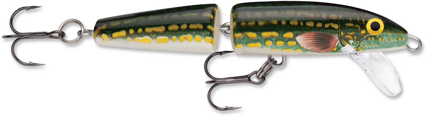Rapala J09 Jointed 3 1/2 inch Balsa Wood Minnow