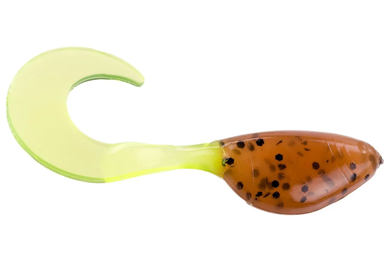 Mr. Crappie Shadpole Curlytail Soft Plastic - 15 pack
