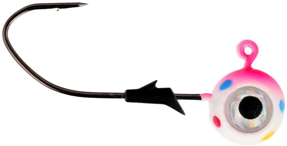 Eagle Claw Lazer Pro-V Eagle Eye Ball Jighead - 3 Pack