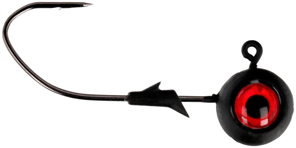 Eagle Claw Lazer Pro-V Eagle Eye Ball Jighead - 3 Pack