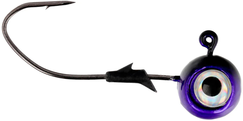 Eagle Claw Lazer Pro-V Eagle Eye Ball Jighead - 3 Pack