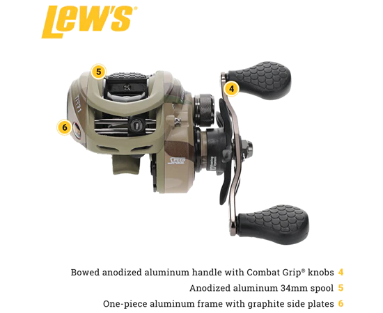Lew's American Hero Tier 1 Baitcasting Reel
