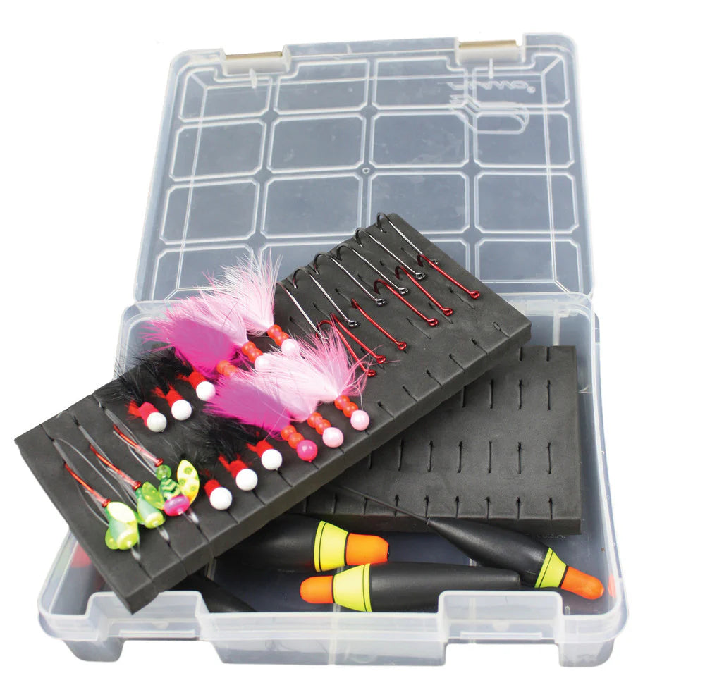FishEng Jig and Leader Board - Black Foam Leader Board