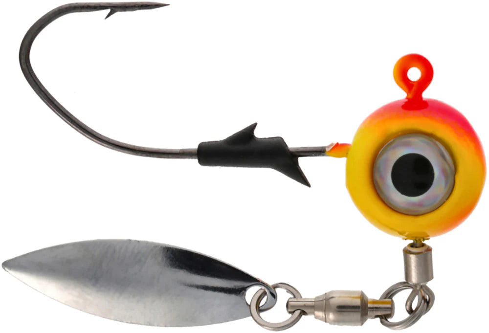 Eagle Claw Lazer Pro-V Eagle Eye Underspin Ball Jighead - 2 Pack