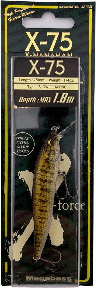 Megabass X-NANAHAN Finesse Jerkbait - Shallow Diver