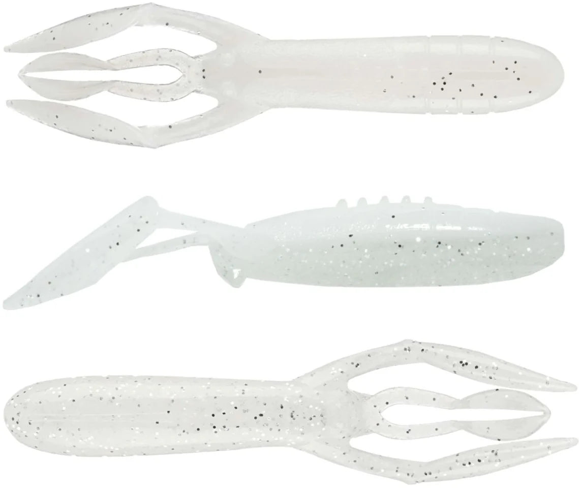 Keitech Glide Camaron 3.5 Inch Soft Plastic Craw - 6 Pack