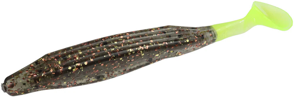 Zoom Swimmin' Super Fluke Paddle Tail Swimbait - 5 Inch