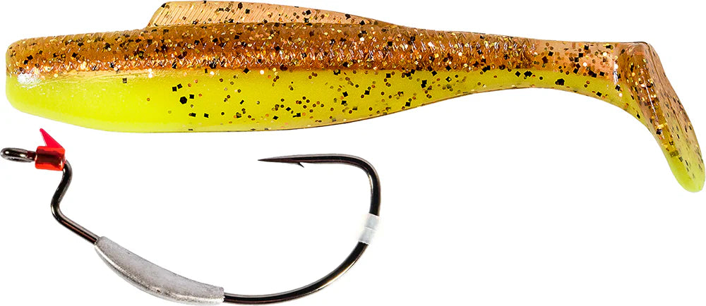 Z-Man 4 Inch DieZel MinnowZ & ZWG Weighted Swimbait Hook Combo