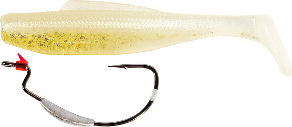 Z-Man 4 Inch DieZel MinnowZ & ZWG Weighted Swimbait Hook Combo