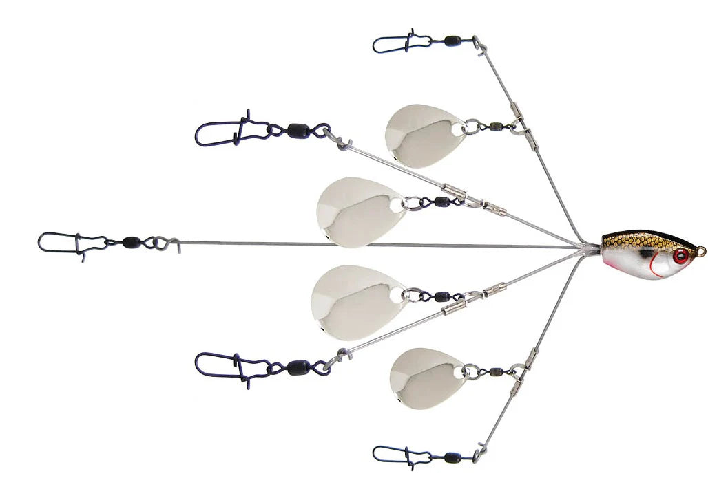 YUM YUMbrella Flash Mob Jr. Bladed Umbrella Rig