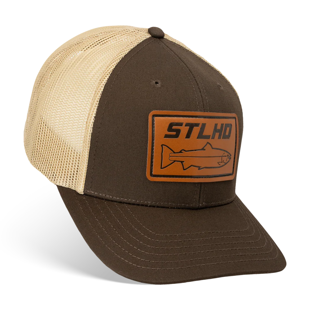 STLHD Steelhide Brown/Khaki Hat
