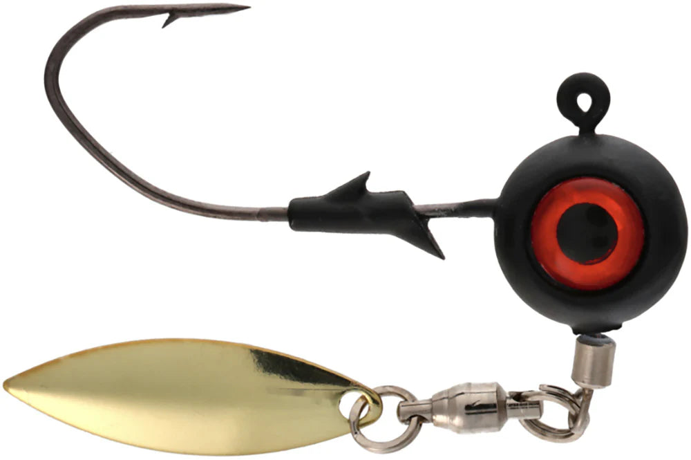 Eagle Claw Lazer Pro-V Eagle Eye Underspin Ball Jighead - 2 Pack