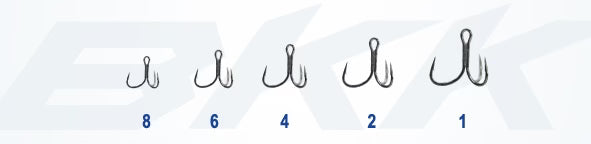 BKK Spear EWG-71 SS Treble Hook