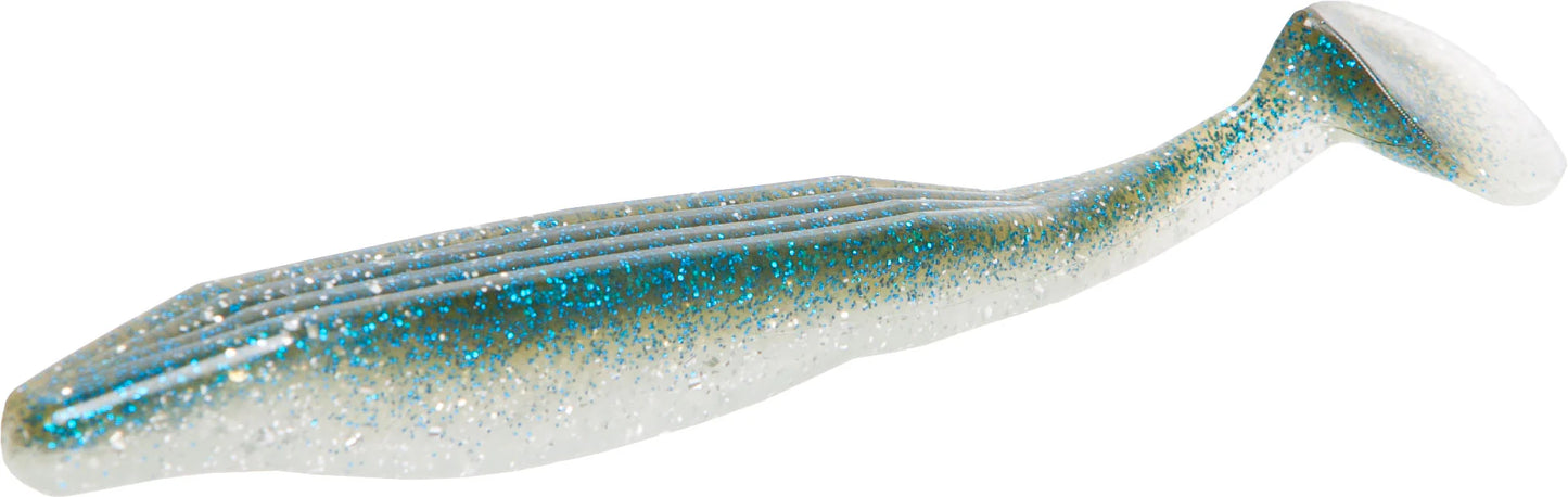 Zoom Swimmin' Super Fluke Paddle Tail Swimbait - 5 Inch