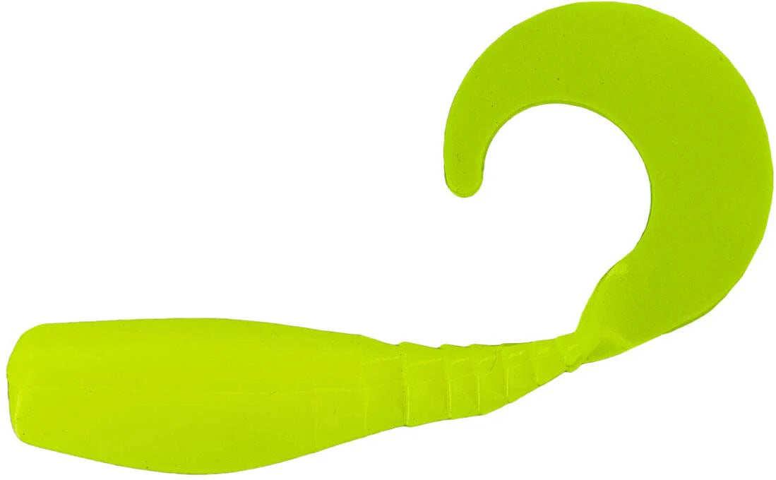 Big Bite Baits Curly Tail Crappie Minnr Soft Plastic - 10 Pack