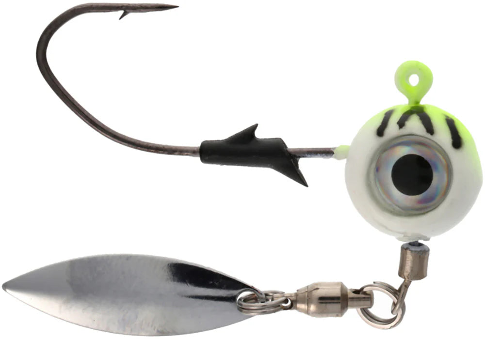 Eagle Claw Lazer Pro-V Eagle Eye Underspin Ball Jighead - 2 Pack