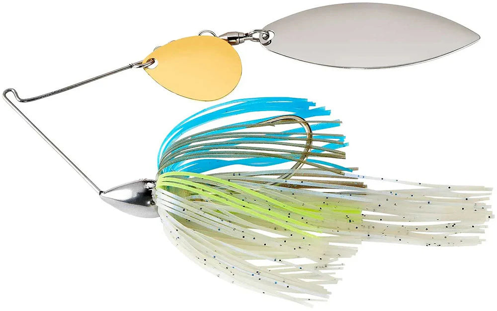 War Eagle Tandem Colorado Willow Nickel Frame Spinnerbait - 3/8 oz