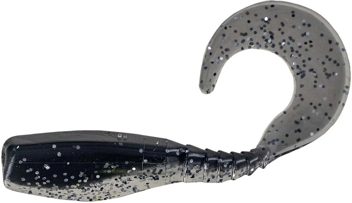 Big Bite Baits Curly Tail Crappie Minnr Soft Plastic - 10 Pack