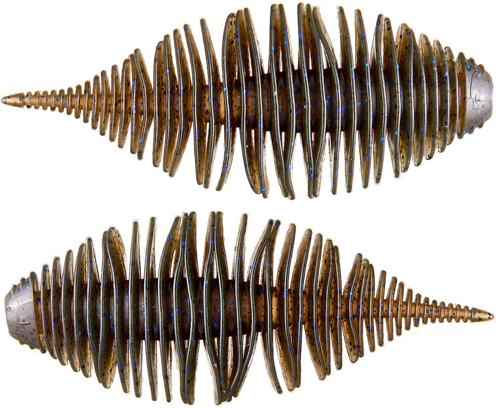 Geecrack Bellows Gill Floating Elastomer Soft Plastic Creature Bait - 2.8 Inch