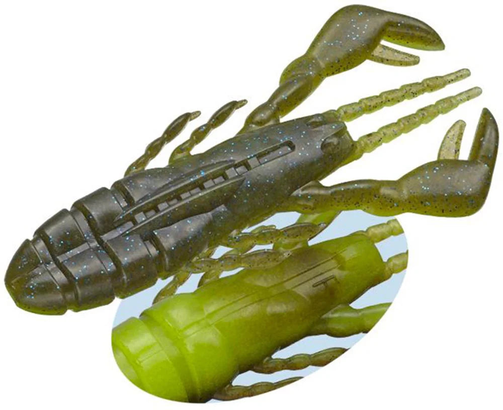 Evergreen Claw Motion Soft Plastic Craw - 3 Inch
