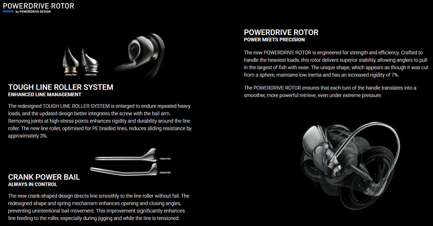 Daiwa Saltiga G Spinning Reels
