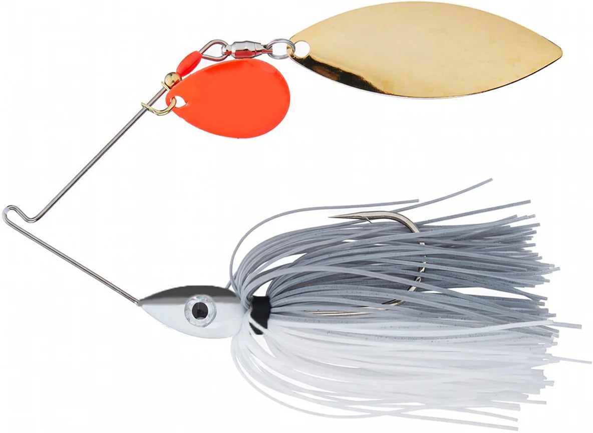Nichols Lures Pulsator Kicker Series Tandem Colorado Willow Spinnerbait - 3/8 oz