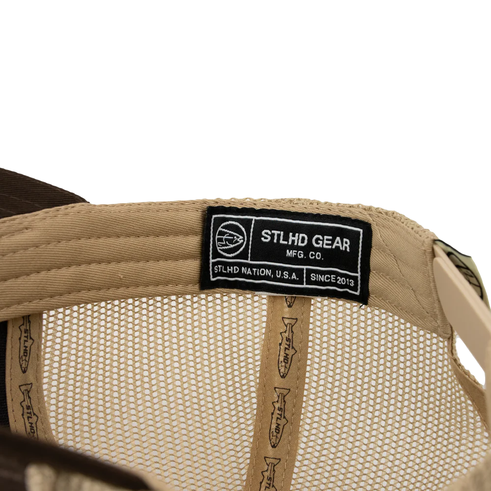 STLHD Steelhide Brown/Khaki Hat