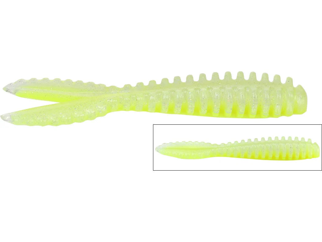 Roboworm Zipper Grub 3 1/2 inch Soft Plastic Grub 8 pack