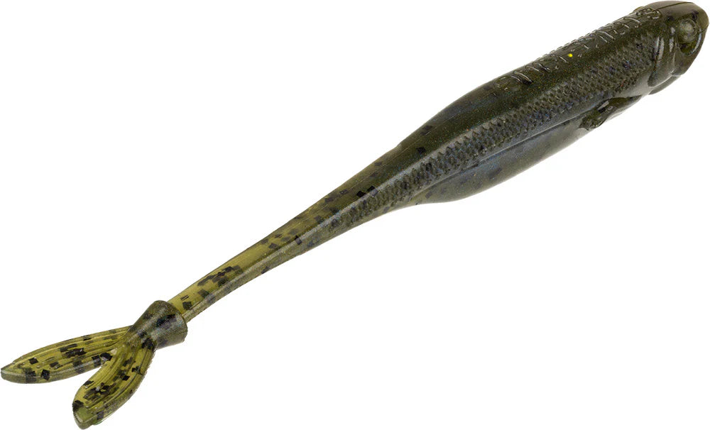 Strike King Spotlight Split Minnow Soft Jerkbait - 4 Inch