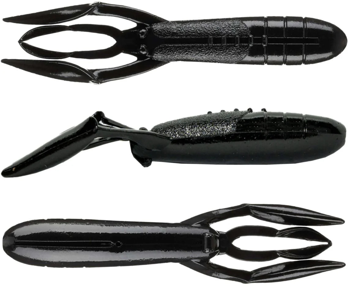 Keitech Glide Camaron 3.5 Inch Soft Plastic Craw - 6 Pack